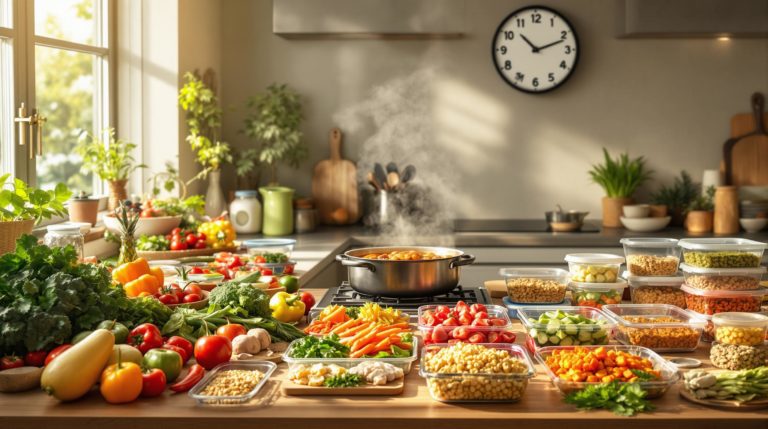 découvrez le batch cooking, une méthode efficace pour préparer vos repas de la semaine en seulement 2 heures. simplifiez votre quotidien en planifiant, cuisinant et optimisant votre temps tout en savourant des plats faits maison, sains et délicieux.