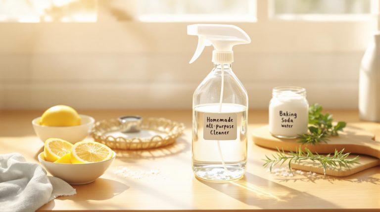 découvrez comment préparer facilement un nettoyant multi-usage fait maison avec des ingrédients naturels. economique et écologique, cette recette simple vous permettra de nettoyer efficacement toutes les surfaces de votre maison tout en respectant l'environnement.