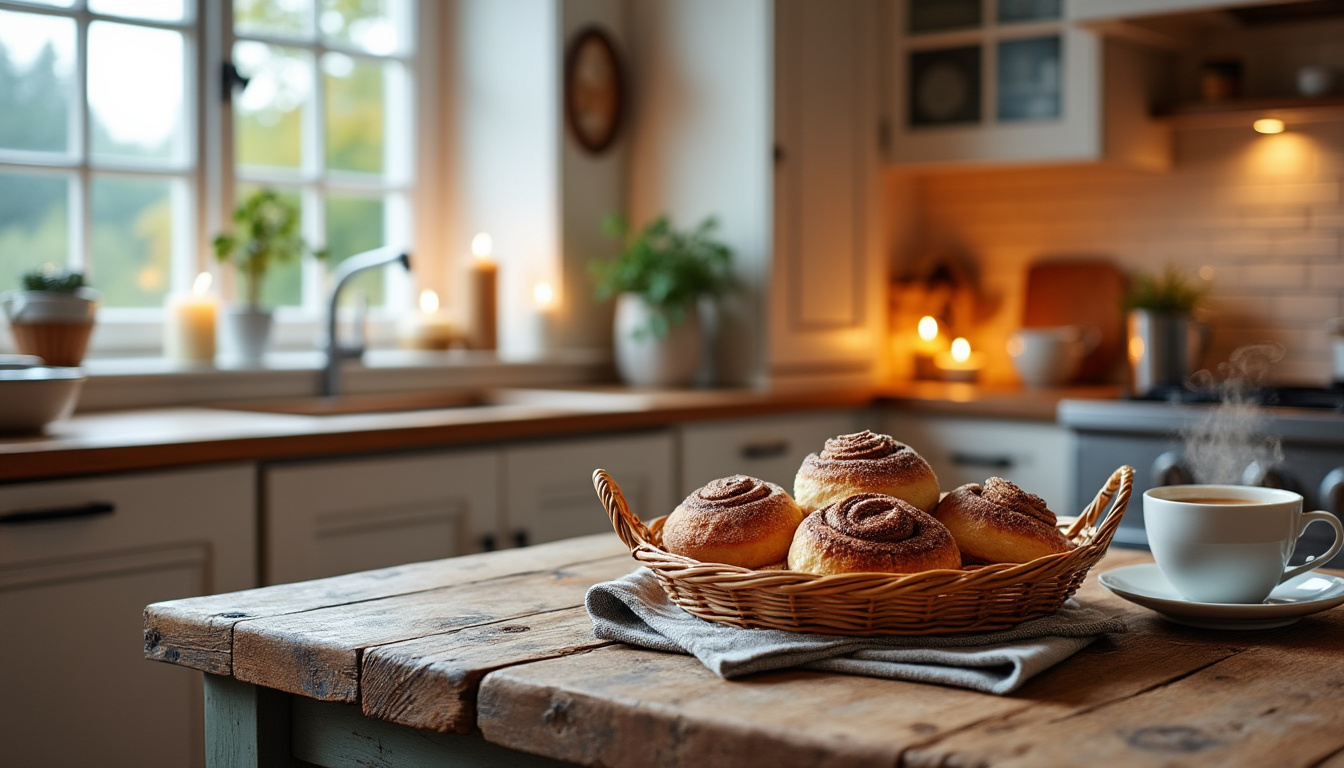 explorez les saveurs exquises de la tradition scandinave avec notre recette authentique de roulés à la cannelle. apprenez à préparer ces douceurs irrésistibles qui réchaufferont vos journées et raviront vos papilles !