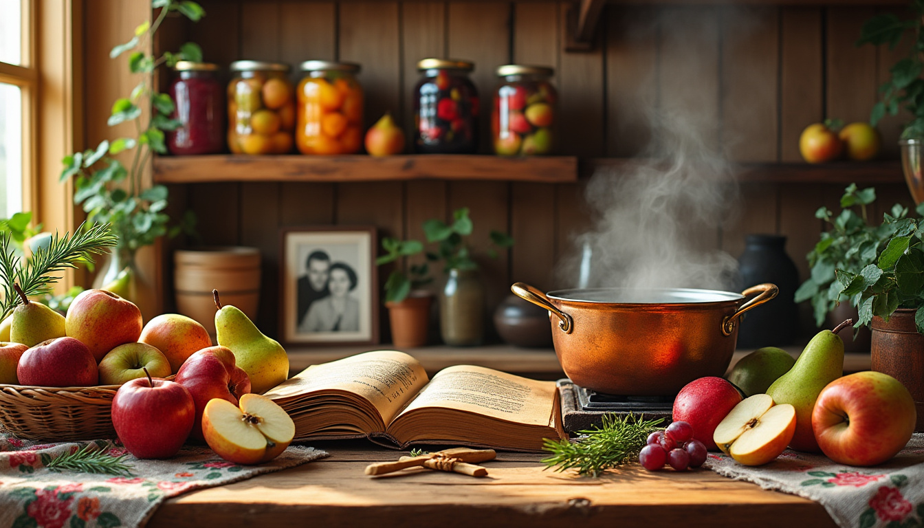 découvrez la délicieuse recette de la compote de pommes et poires transmise par ma grand-mère, un dessert réconfortant qui éveillera vos papilles et vous rappellera les saveurs d'antan.