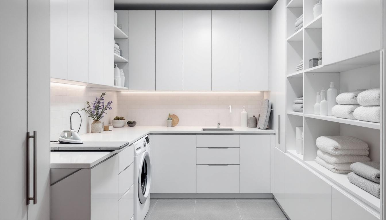 découvrez des astuces ingénieuses et des solutions pratiques pour optimiser l'espace dans votre buanderie. transformez votre espace en un endroit fonctionnel et esthétique grâce à notre guide complet sur l'organisation et l'aménagement malin.