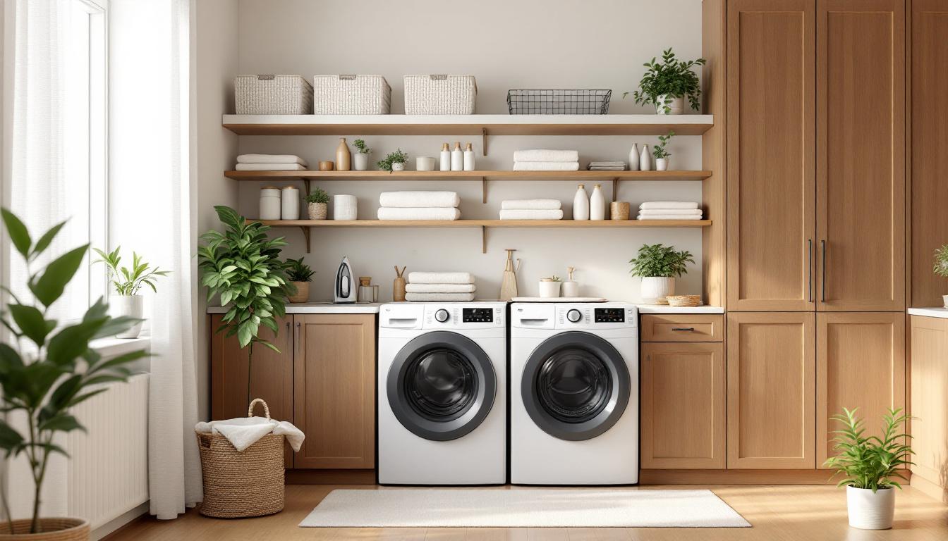 découvrez des solutions ingénieuses pour optimiser l’espace dans votre buanderie. transformez cet espace souvent négligé en un lieu fonctionnel et organisé grâce à des astuces de rangement, des meubles multifonctionnels et des idées de décoration pratiques.