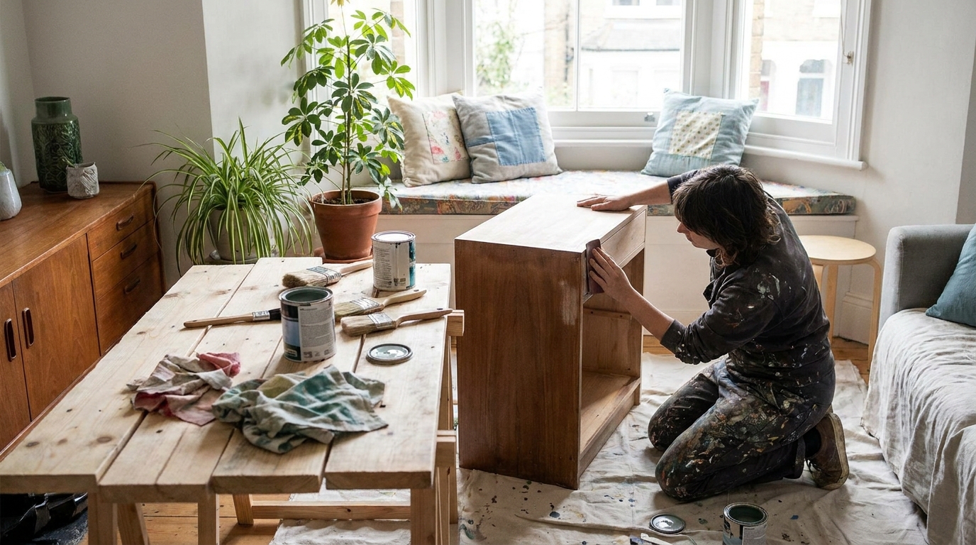 DIY décoration maison en situation réelle