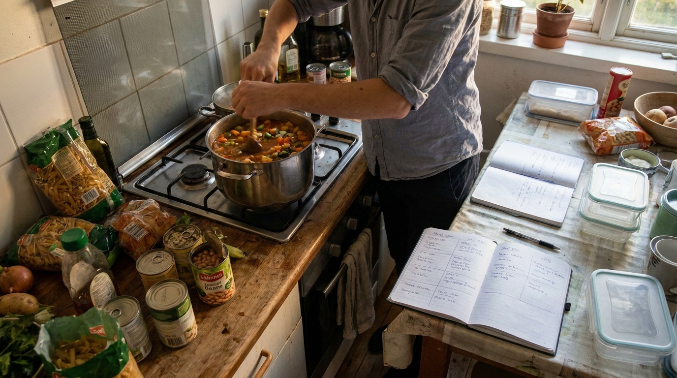 recettes rapides semaine peu d'argent en situation réelle